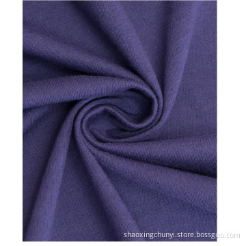 100% Cotton Single Jersey tyg T-shirt slitage